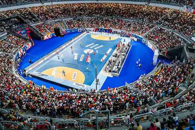 حضور الجماهير في مباراة مصر وإسبانيا